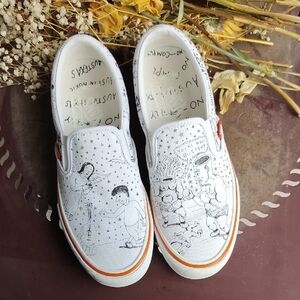 Kids Slip-On Shoes with Fun Illustrations